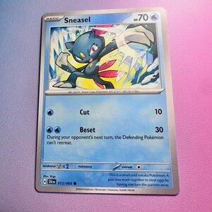 sneasel - 013/064 (common) — pokemon: shrouded fable